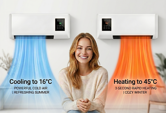 WallBreeze wall-mounted air cooler and heater