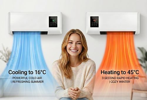 WallBreeze wall-mounted air cooler and heater